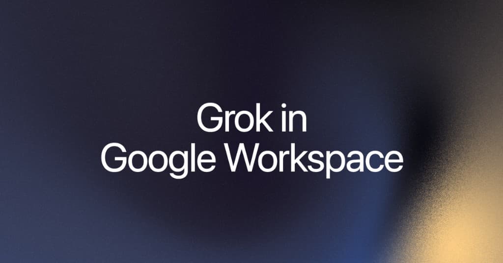 Grok in Google Workspace add-on