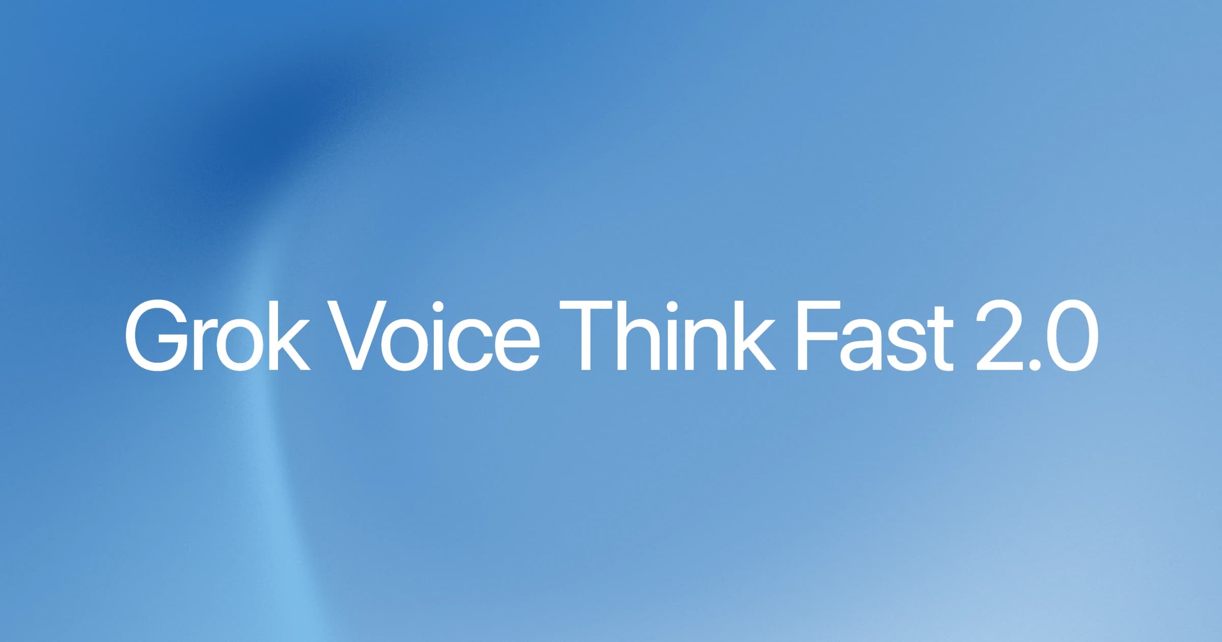 Grok Voice Think Fast 2.0