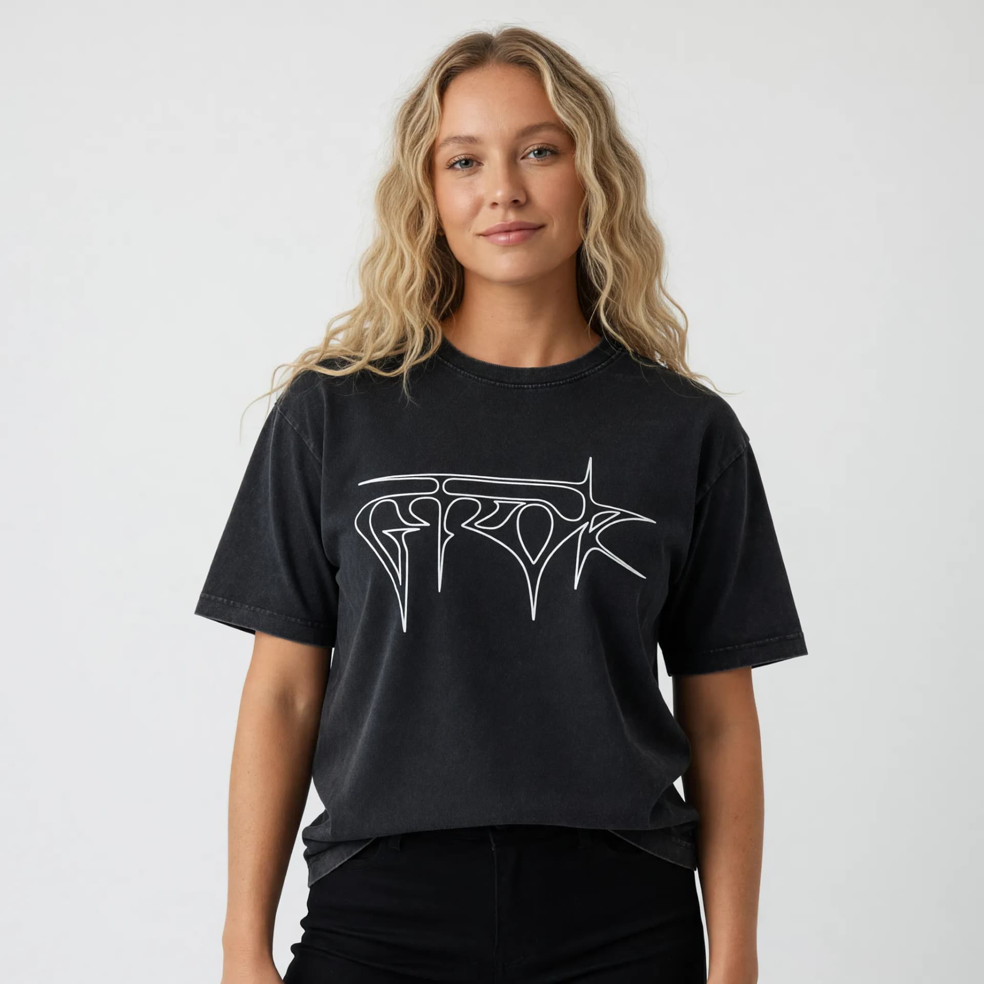 Woman wearing t-shirt result 1