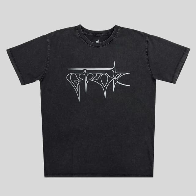 Reference t-shirt flat lay