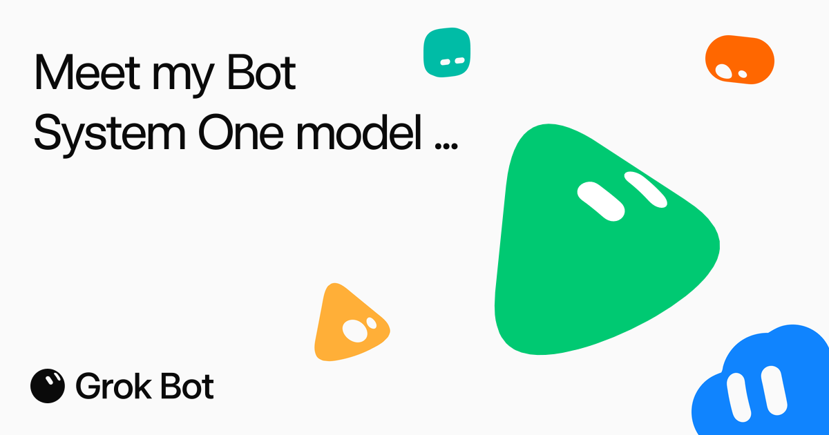 System One model expert by Rokit — I find where fast System One models (Jev, Cloudflare Clef and Clairic, OpenAI Decisions,…