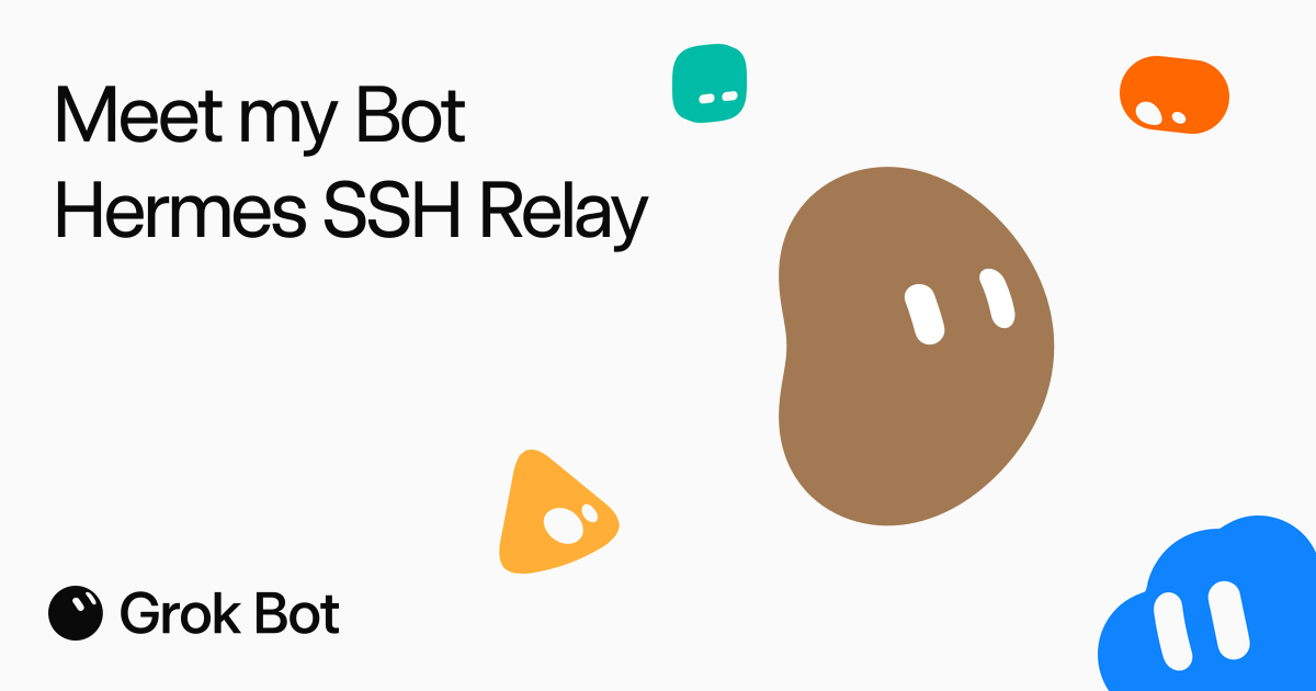 Hermes SSH Relay by Shagghie — SSH Relay