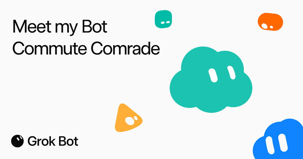 Commute Comrade by Trevin — Your commute sidekick for work, home, and everything in between. It figures out your…