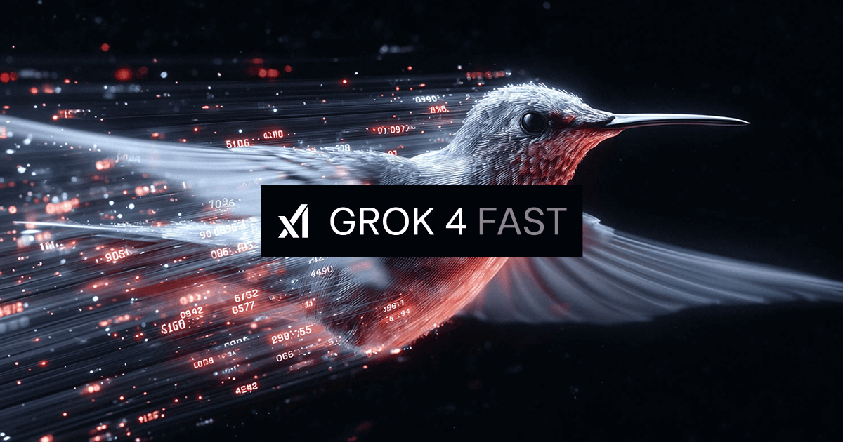 Grok 4 Fast AI model announcement